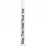 Candle with printing